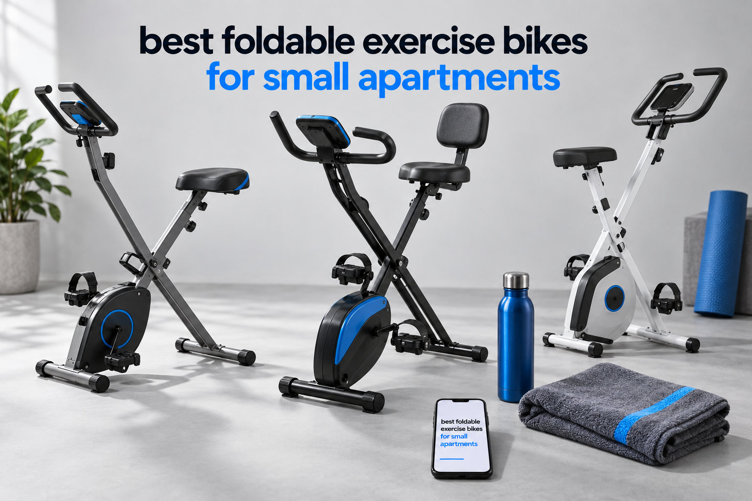 best foldable exercise bikes for small apartments