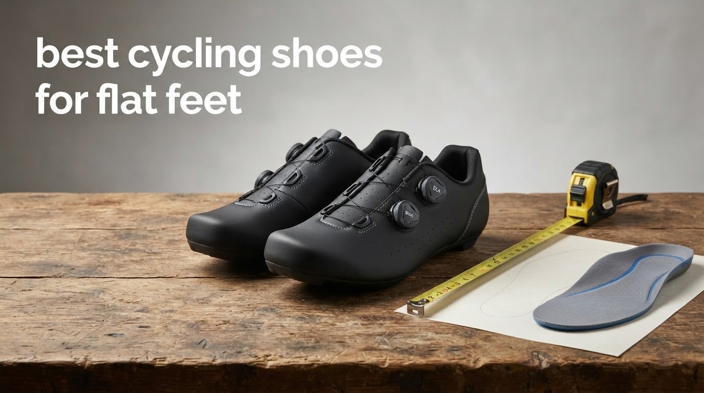 best cycling shoes for flat feet