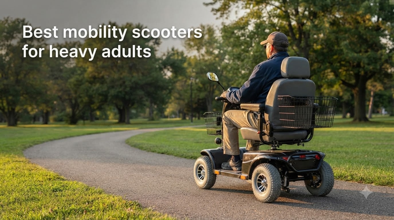 Best mobility scooters for heavy adults