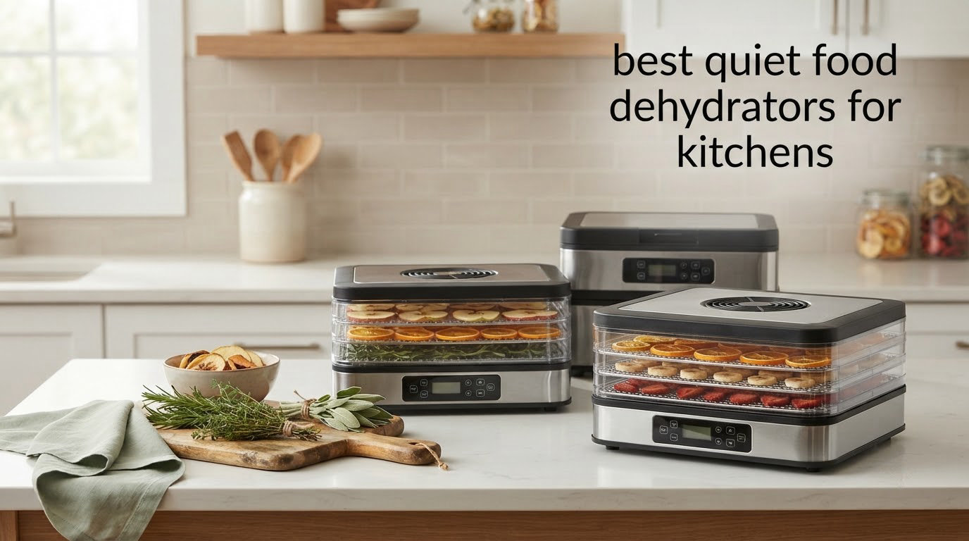 best quiet food dehydrators for kitchens