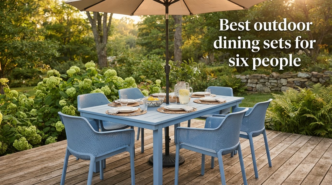 Best outdoor dining sets for six people