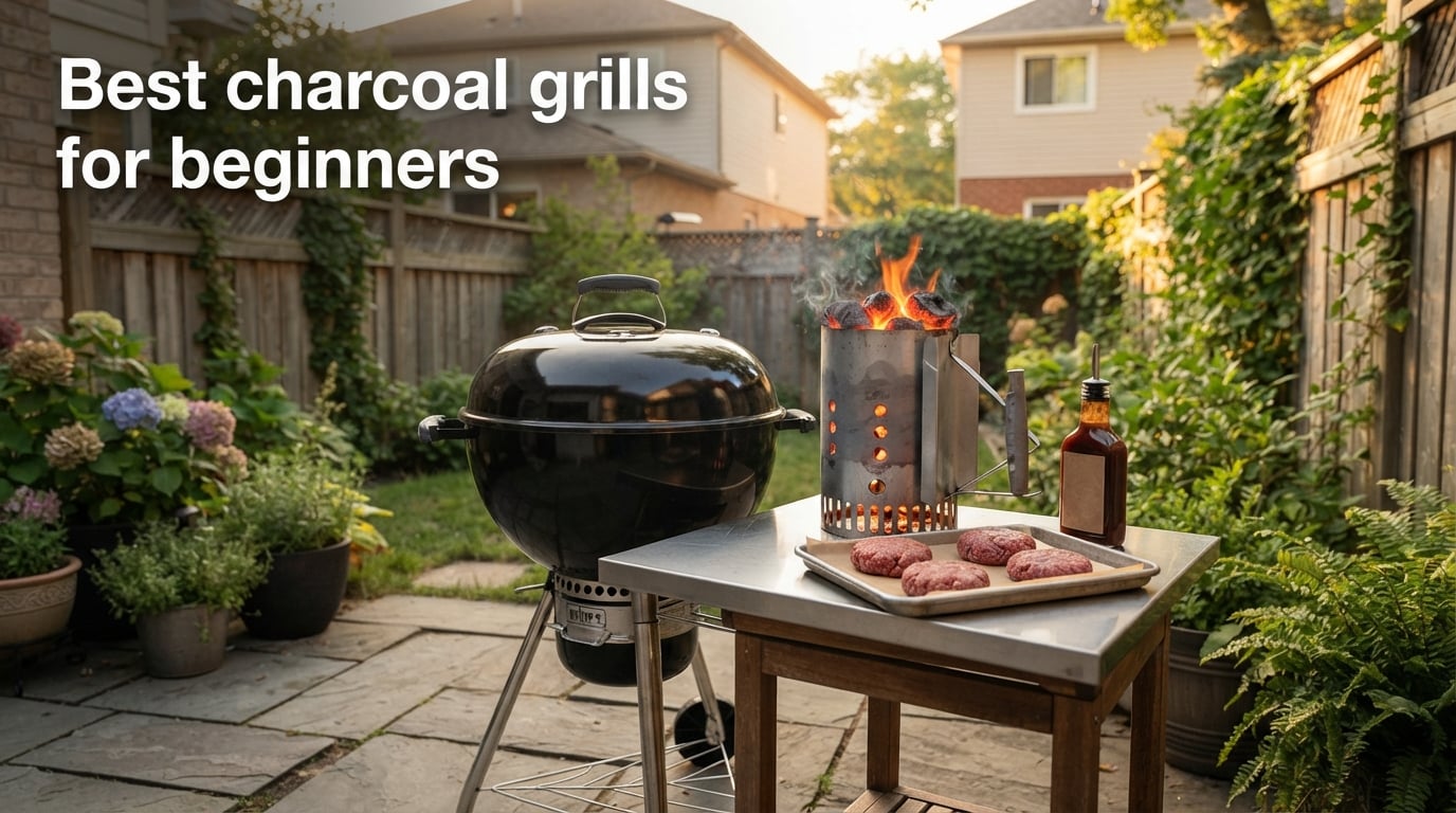 Best charcoal grills for beginners