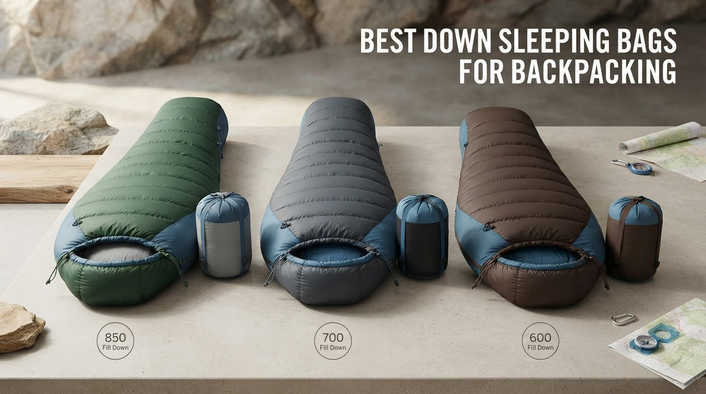 best down sleeping bags for backpacking