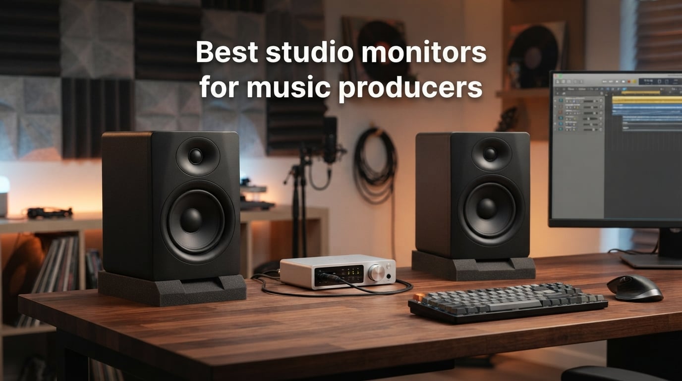 Best studio monitors for music producers