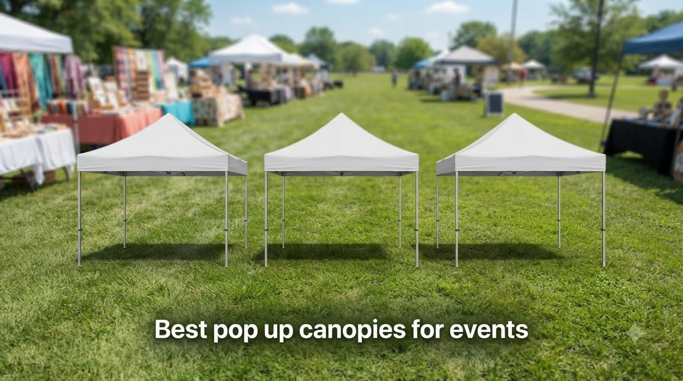 Best pop up canopies for events
