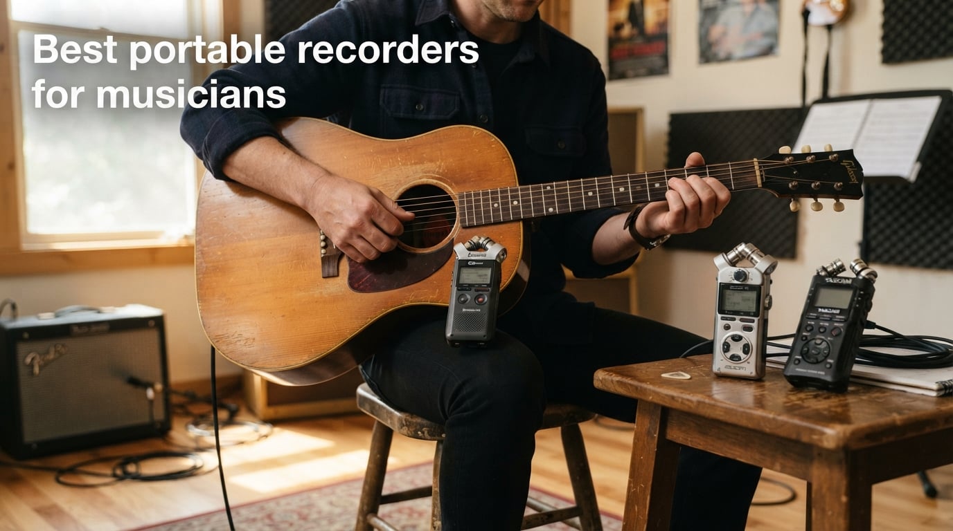 Best portable recorders for musicians