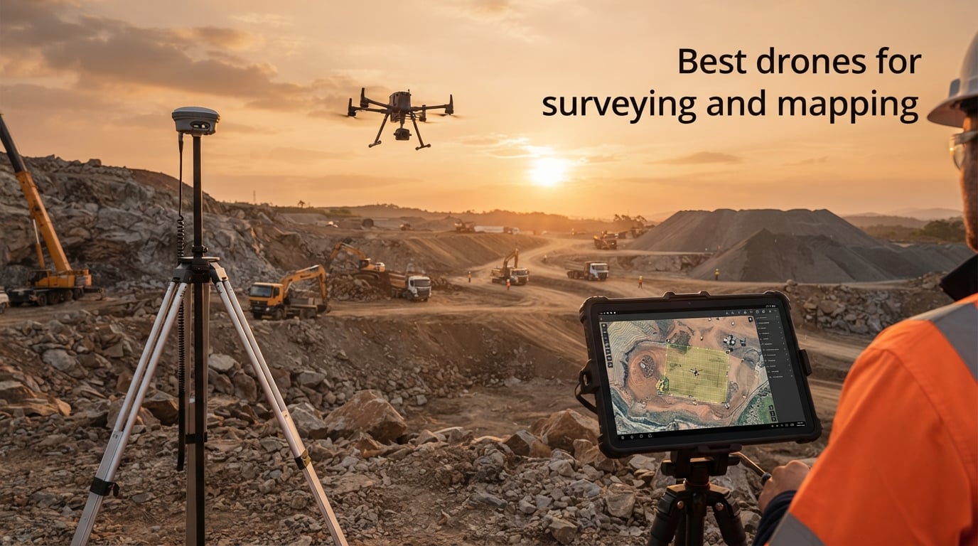 Best drones for surveying and mapping