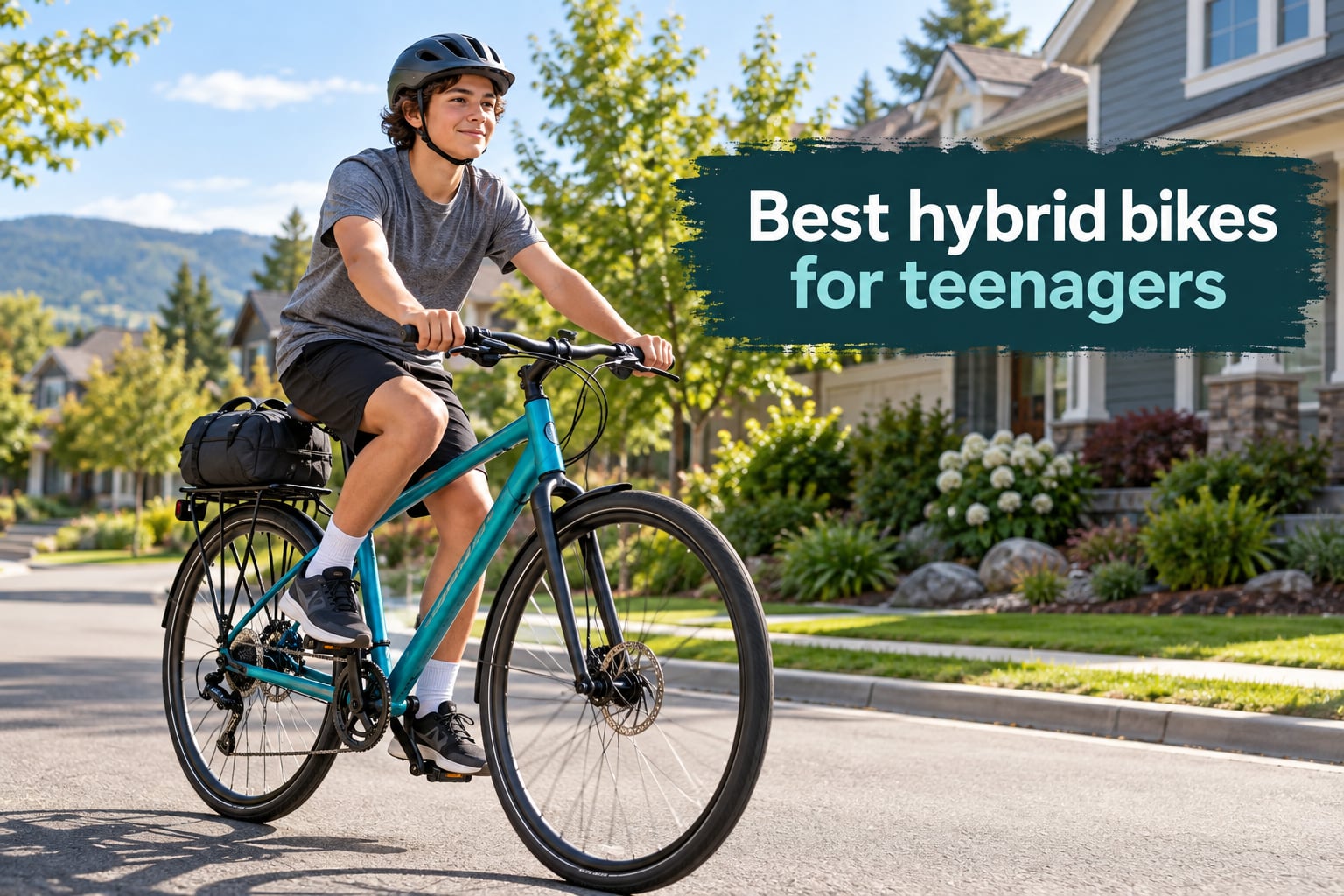 Best hybrid bikes for teenagers