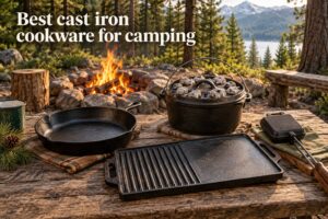 Best cast iron cookware for camping