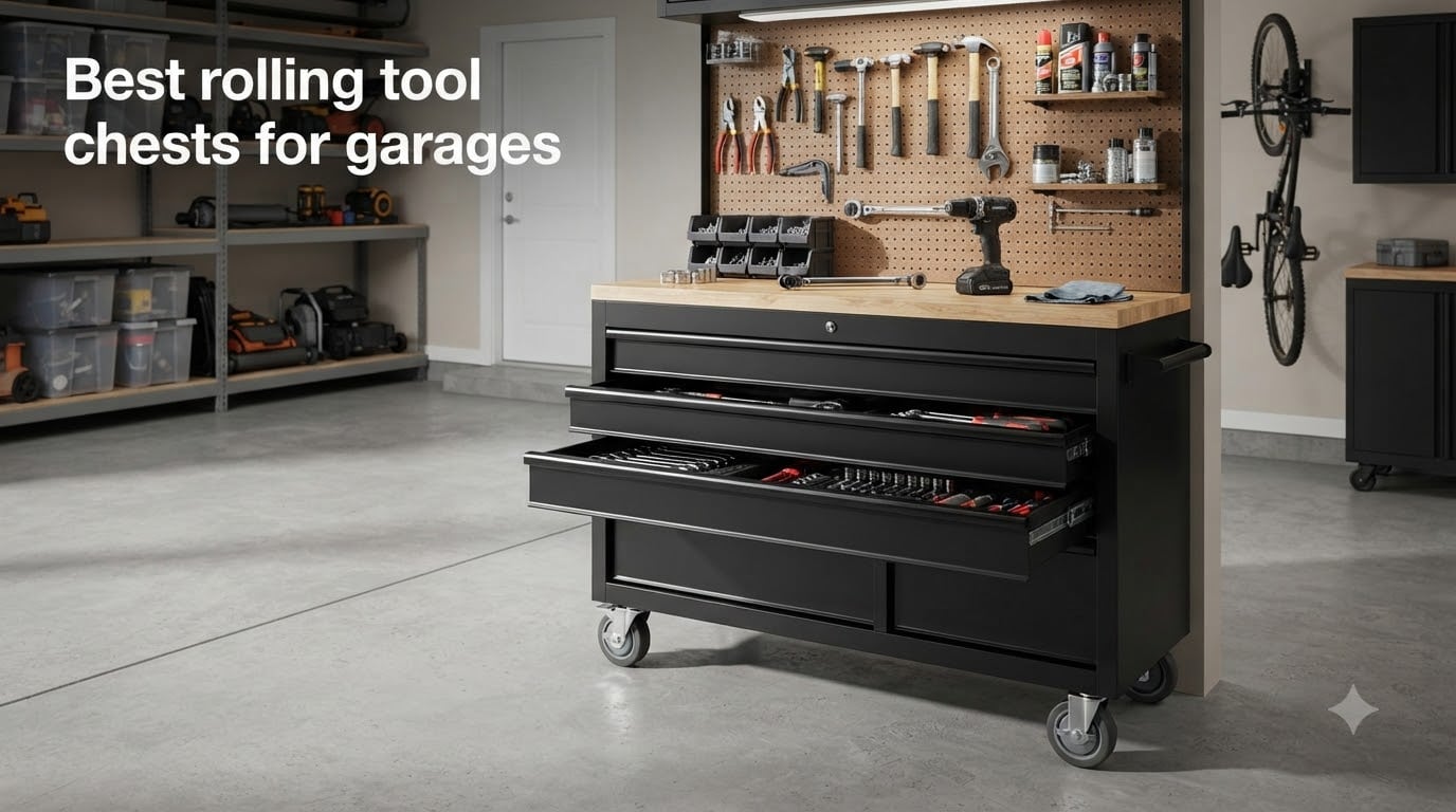 Best rolling tool chests for garages