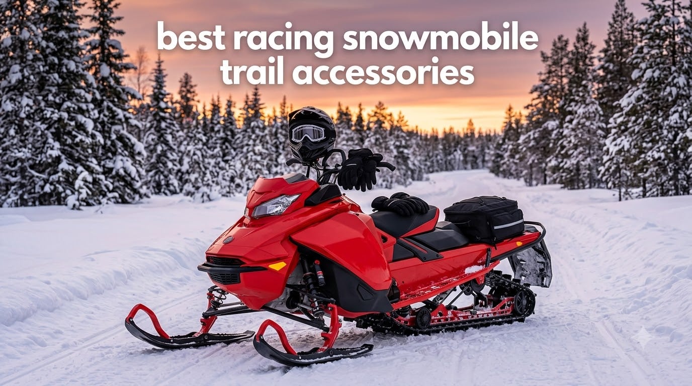 best racing snowmobile trail accessories