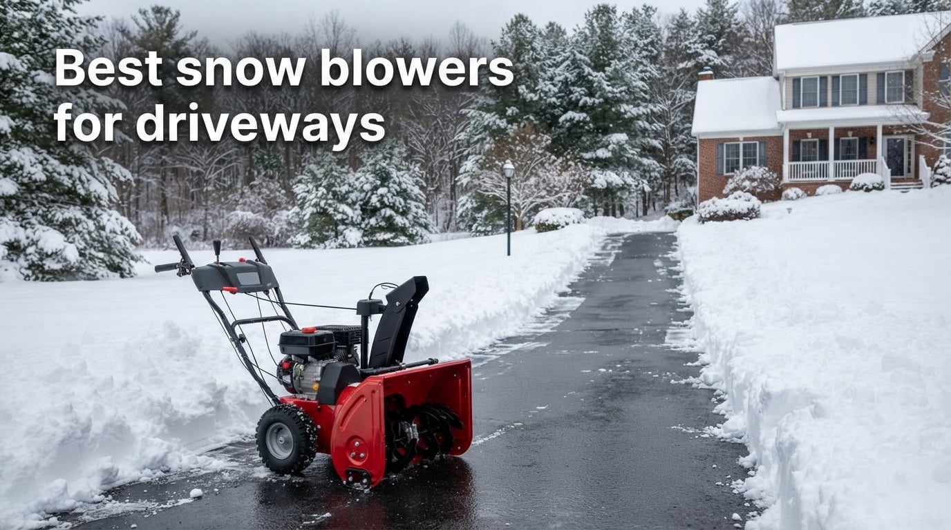 Best snow blowers for driveways