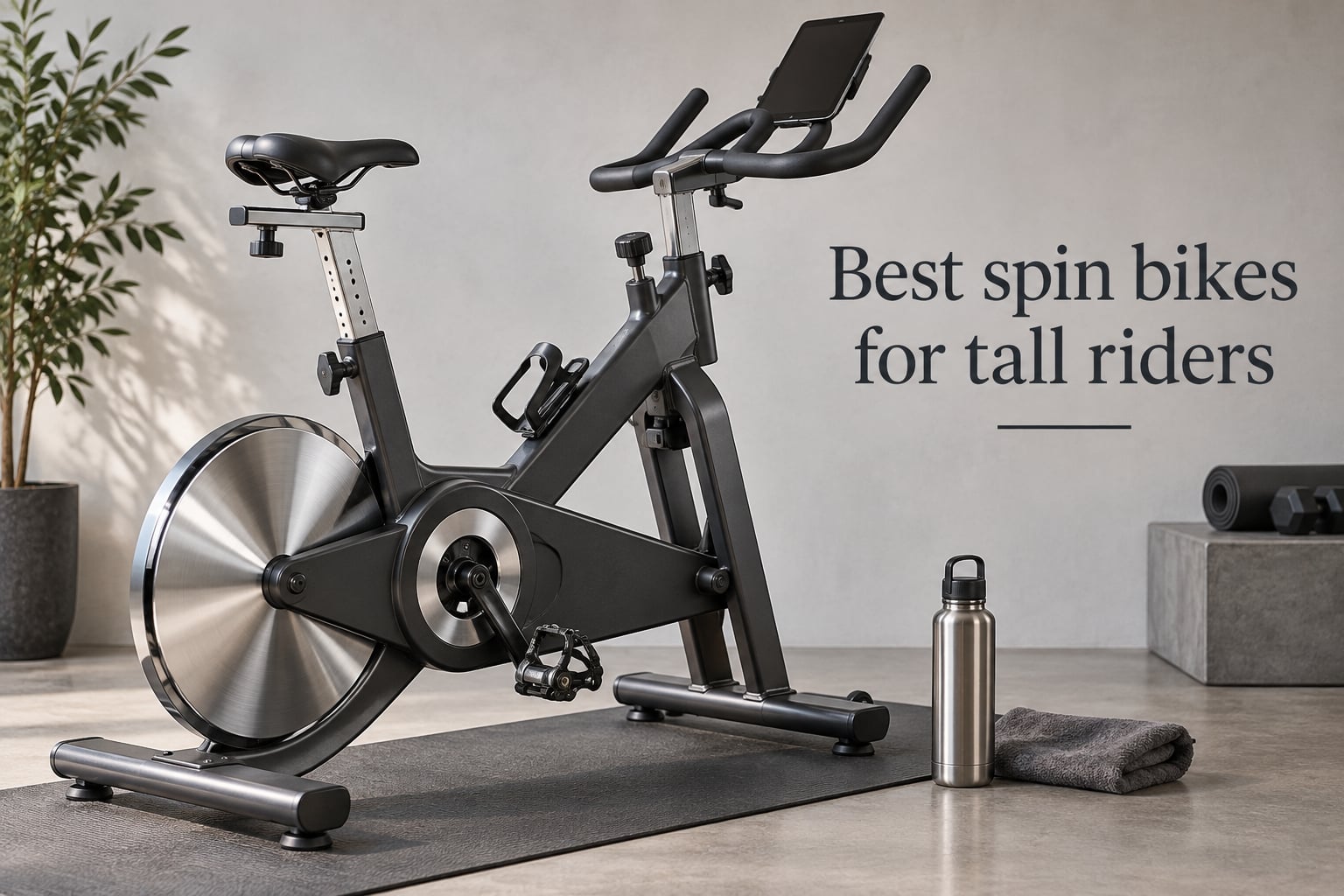 Best spin bikes for tall riders