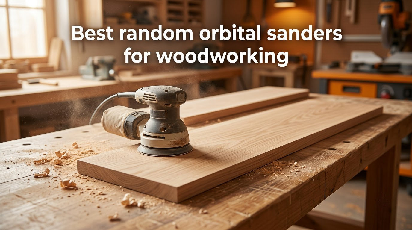 Best random orbital sanders for woodworking