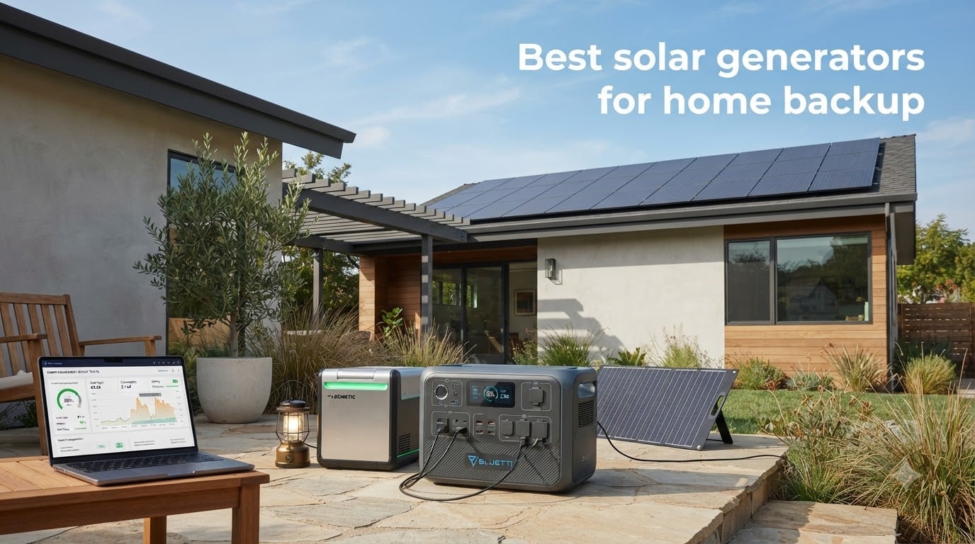 Best solar generators for home backup