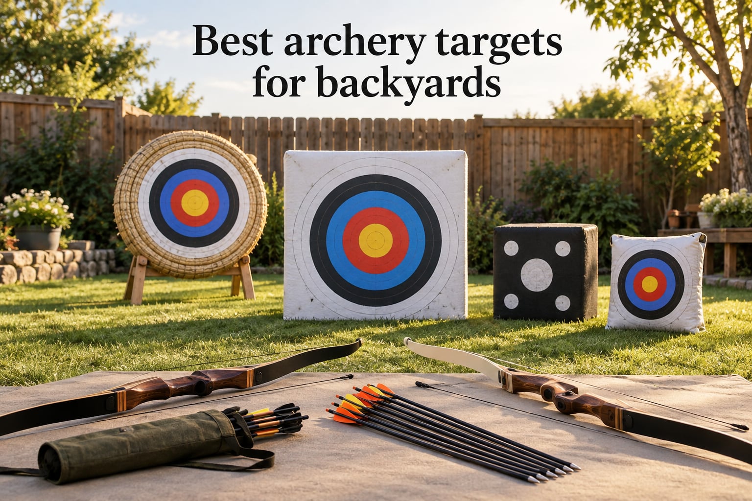 Best archery targets for backyards