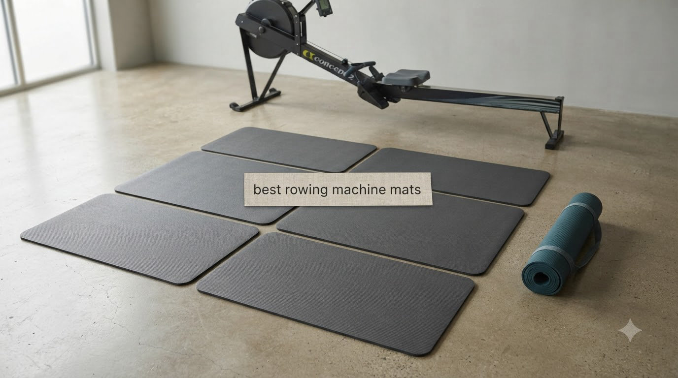 best rowing machine mats