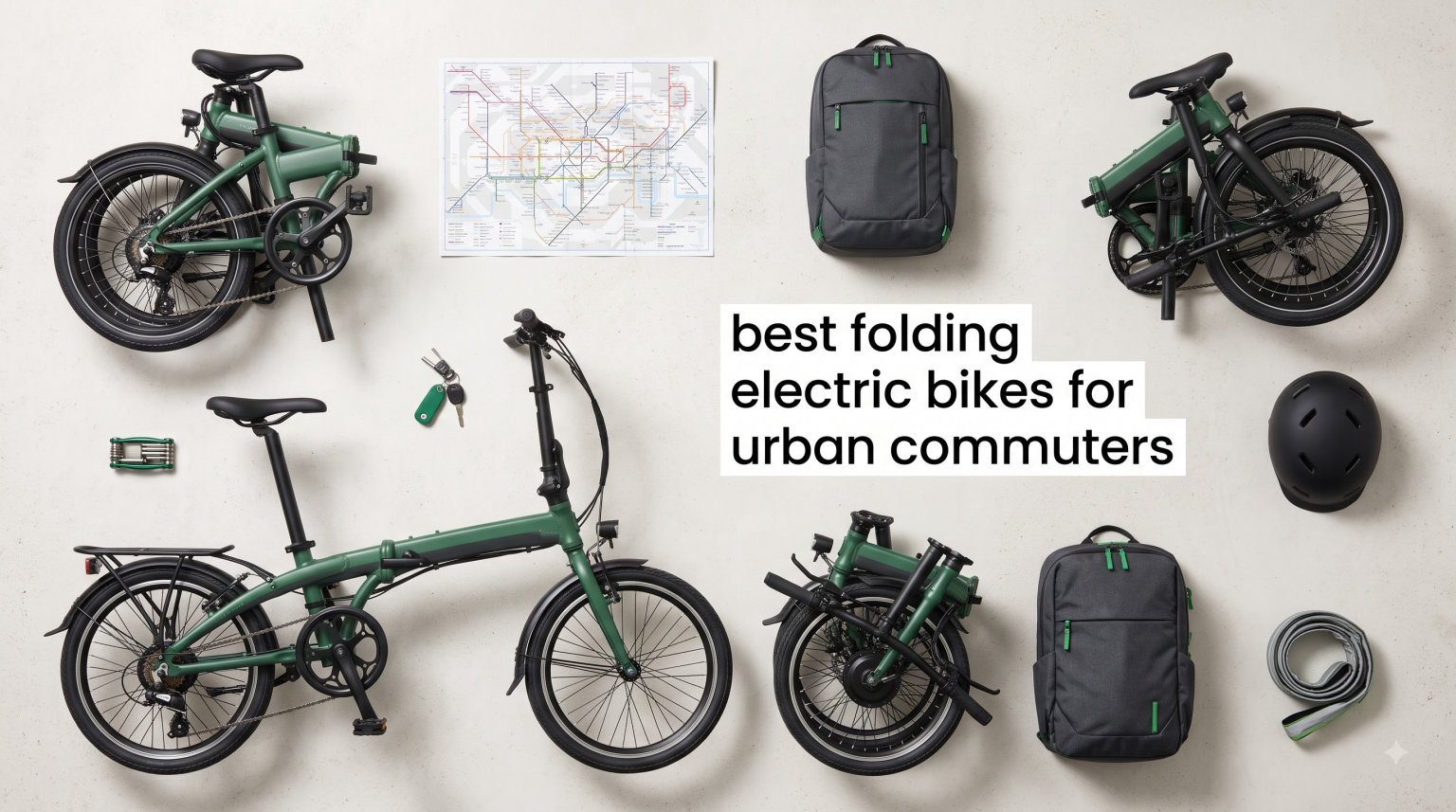best folding electric bikes for urban commuters