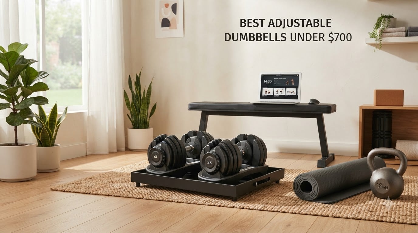 best adjustable dumbbells under $700