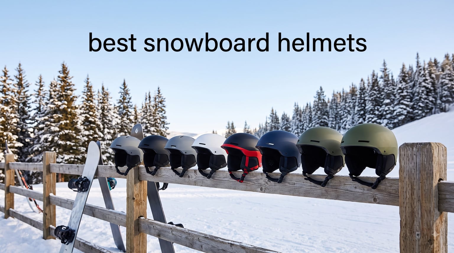 best snowboard helmets