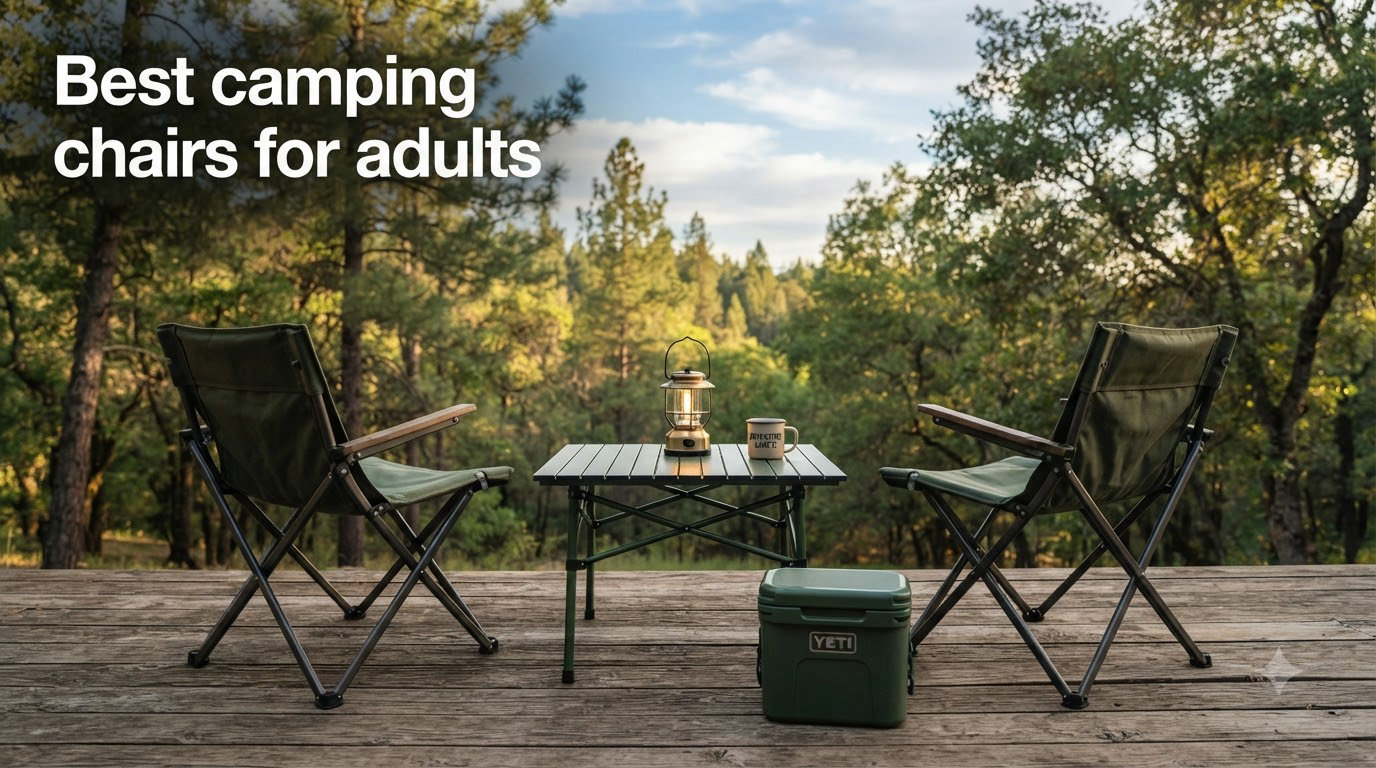 Best camping chairs for adults