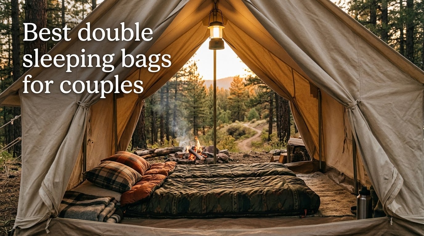 Best double sleeping bags for couples