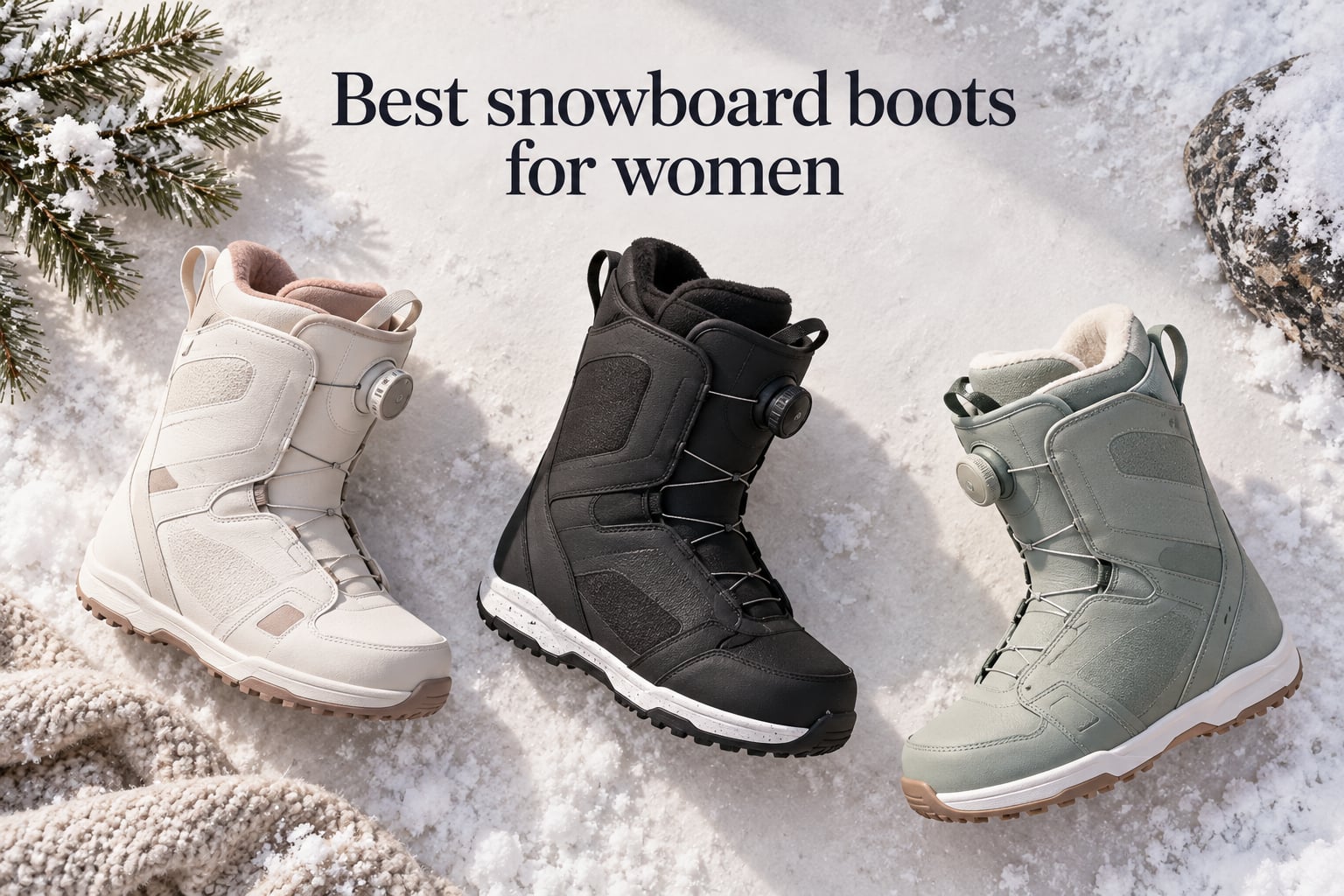 Best snowboard boots for women