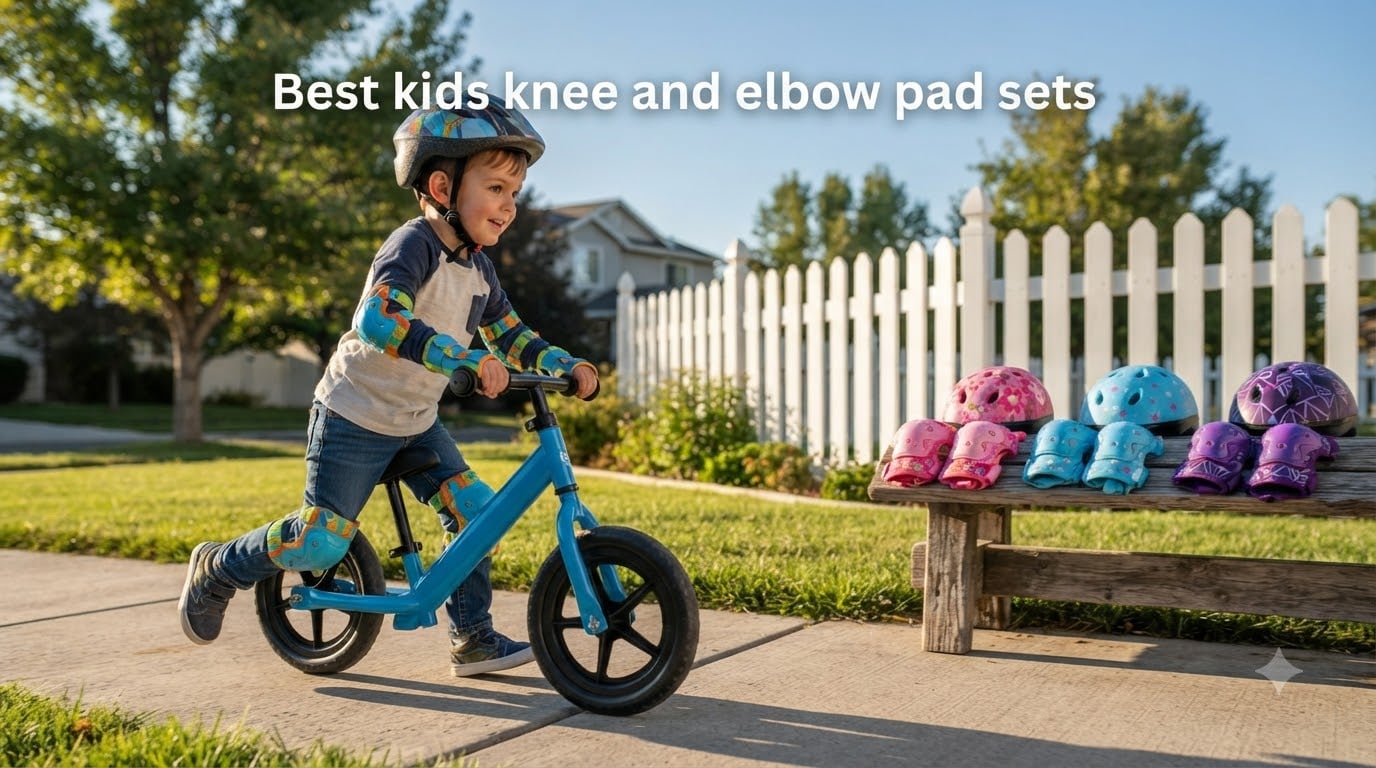 Best kids knee and elbow pad sets