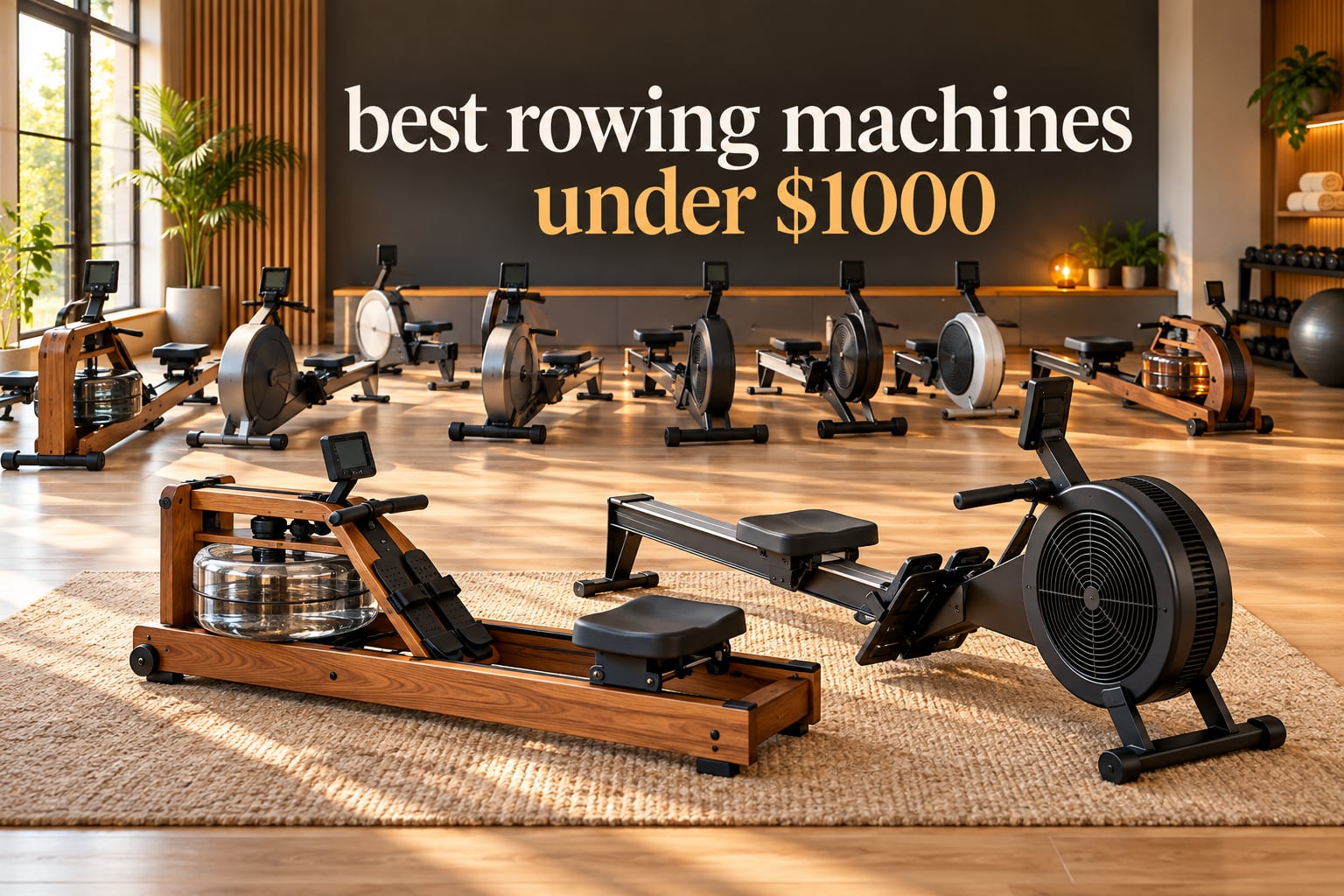 best rowing machines under $1000