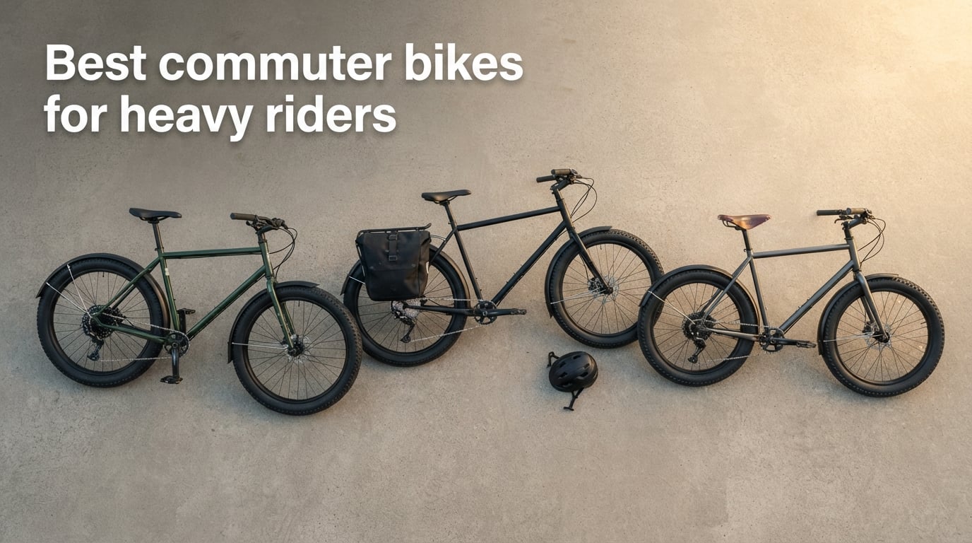 Best commuter bikes for heavy riders