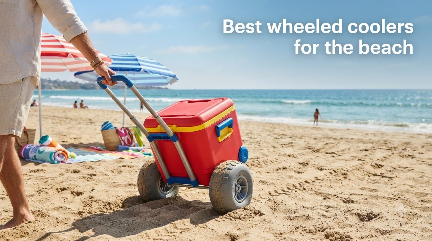 Best wheeled coolers for the beach
