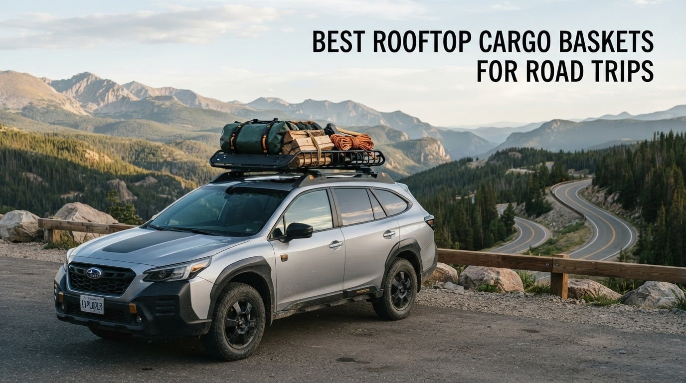 Best rooftop cargo baskets for road trips