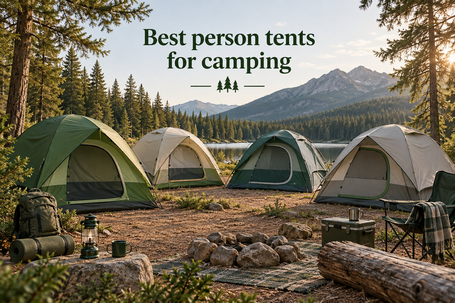 Best 4 person tents for camping