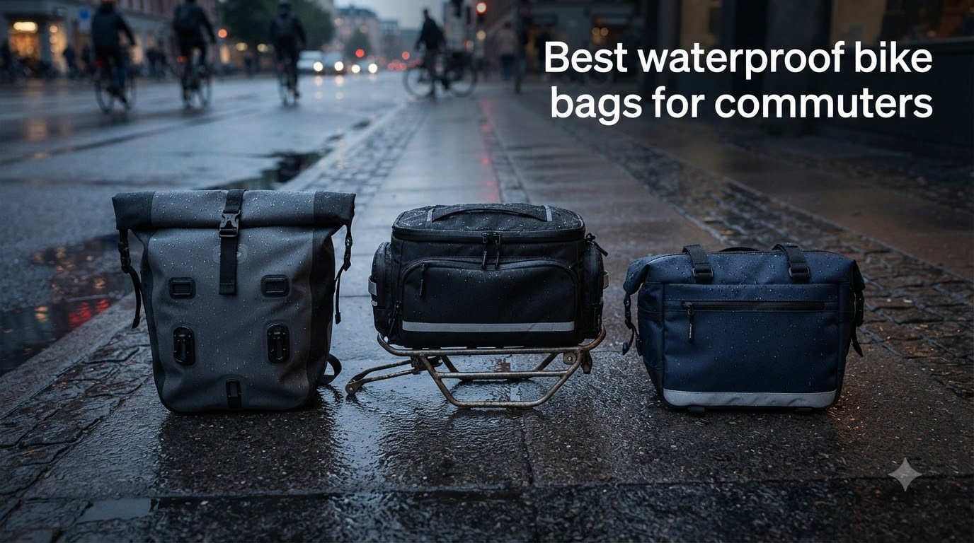 Best waterproof bike bags for commuters