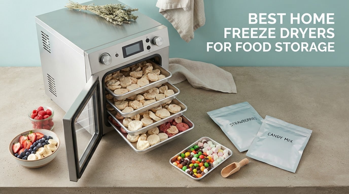 best home freeze dryers for food storage