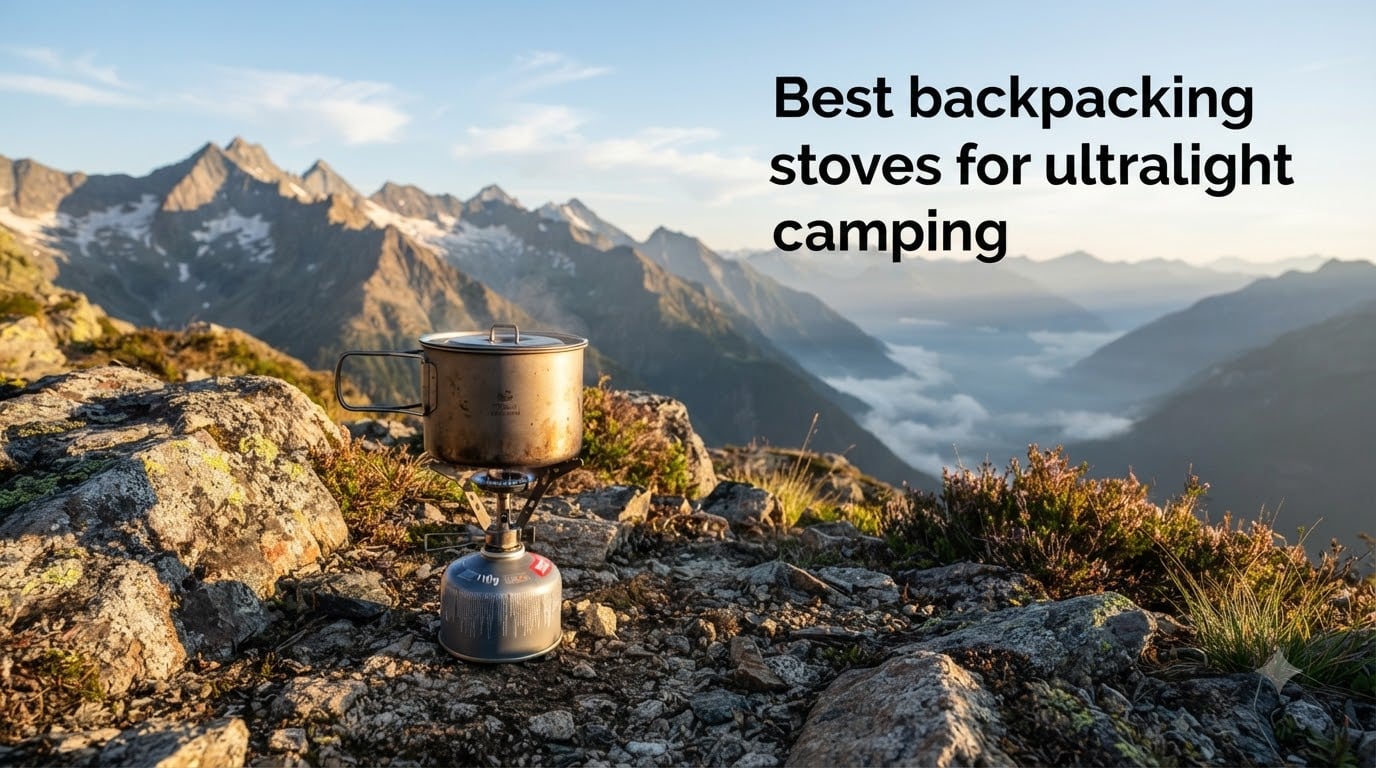 Best backpacking stoves for ultralight camping