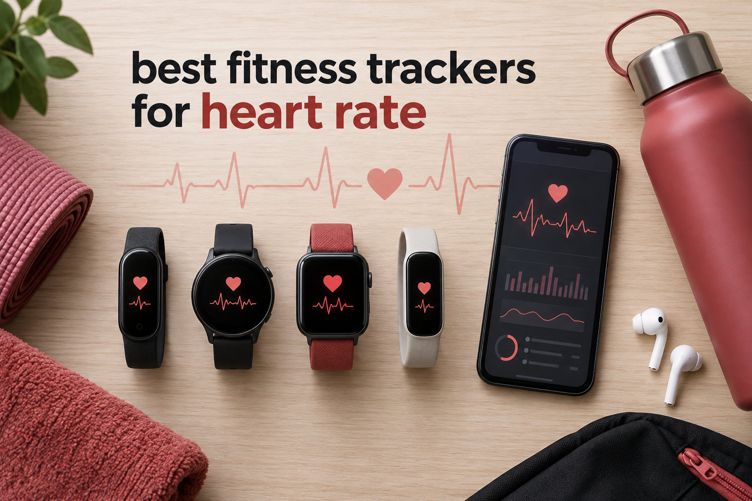best fitness trackers for heart rate