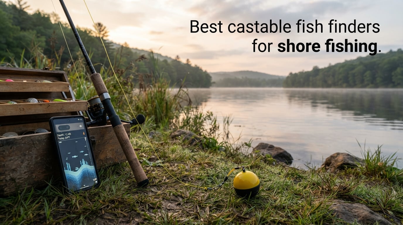 Best castable fish finders for shore fishing