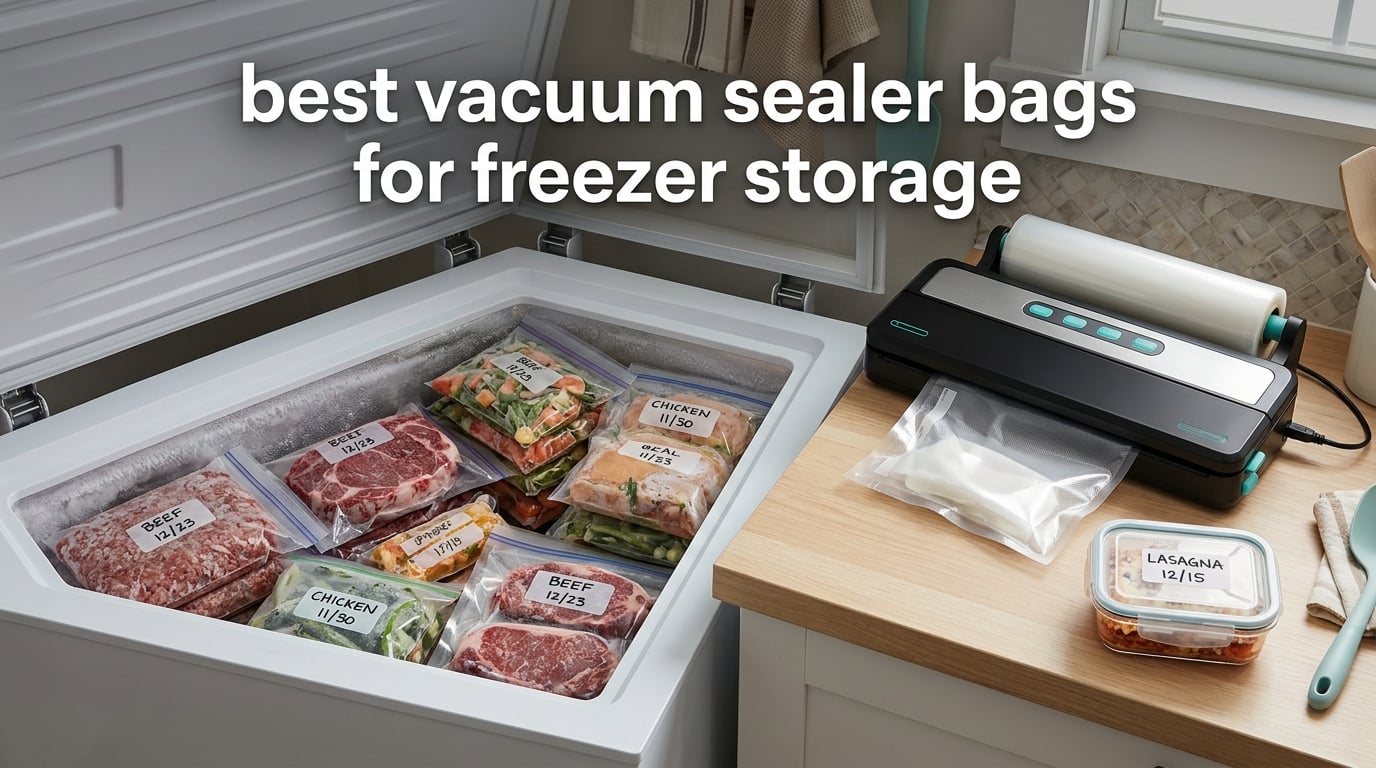best vacuum sealer bags for freezer storage