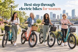 Best step through electric bikes for women