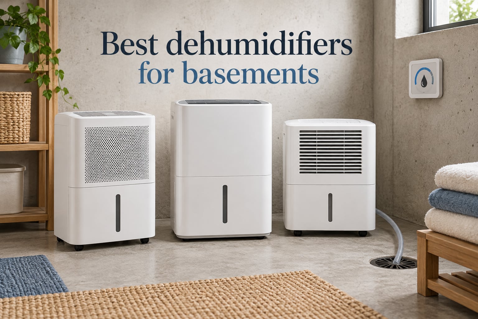 Best dehumidifiers for basements