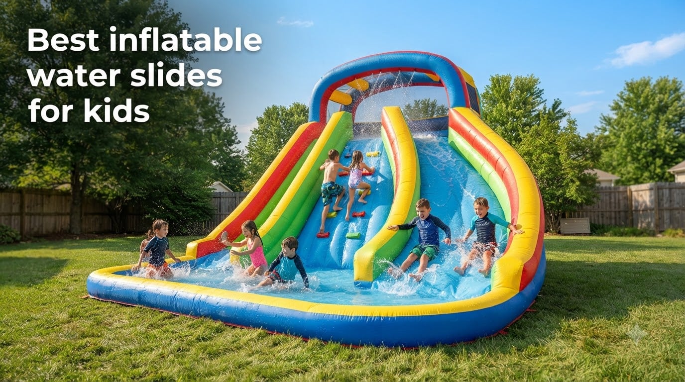 Best inflatable water slides for kids