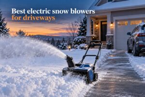Best electric snow blowers for driveways