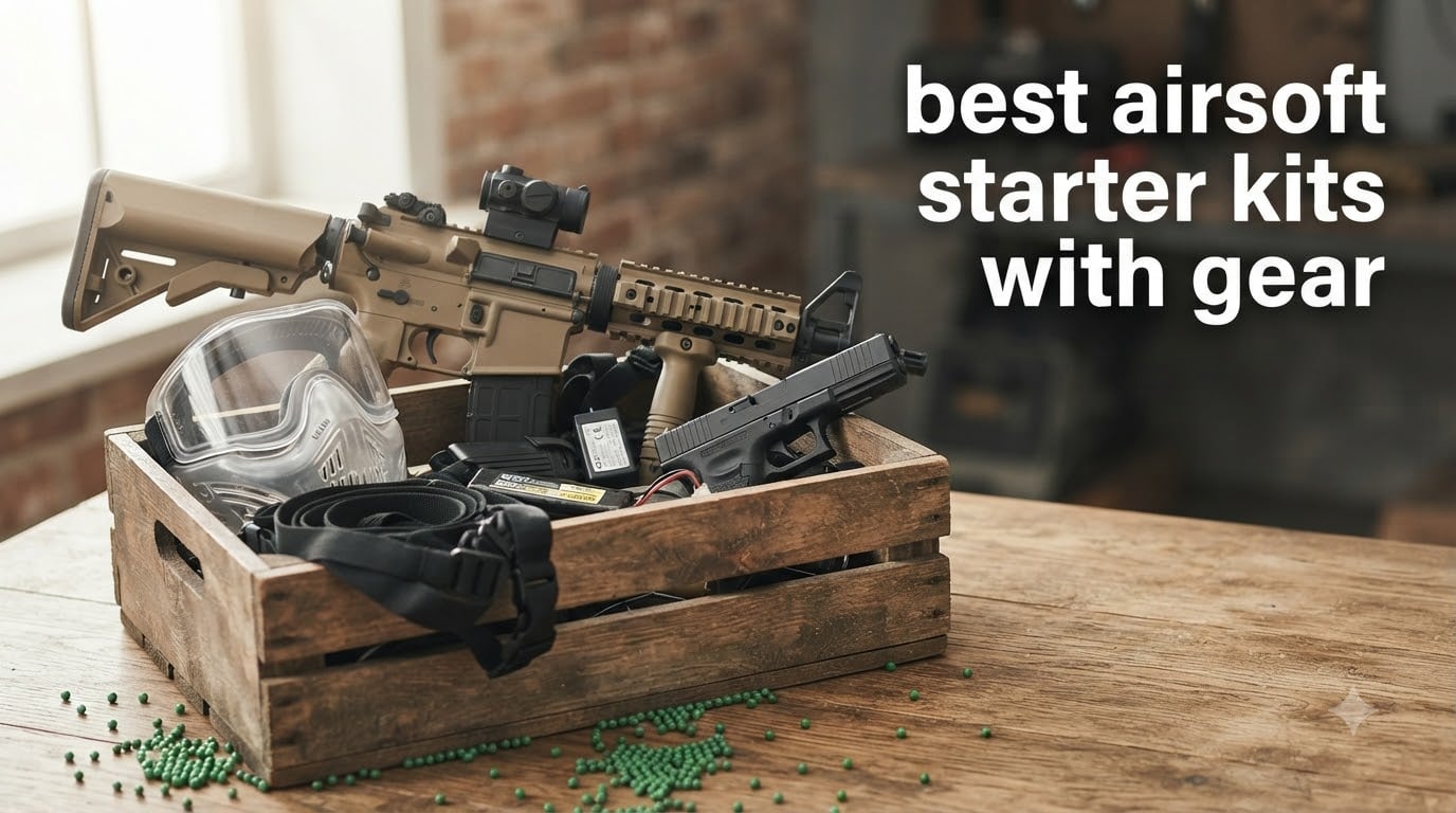 best airsoft starter kits with gear