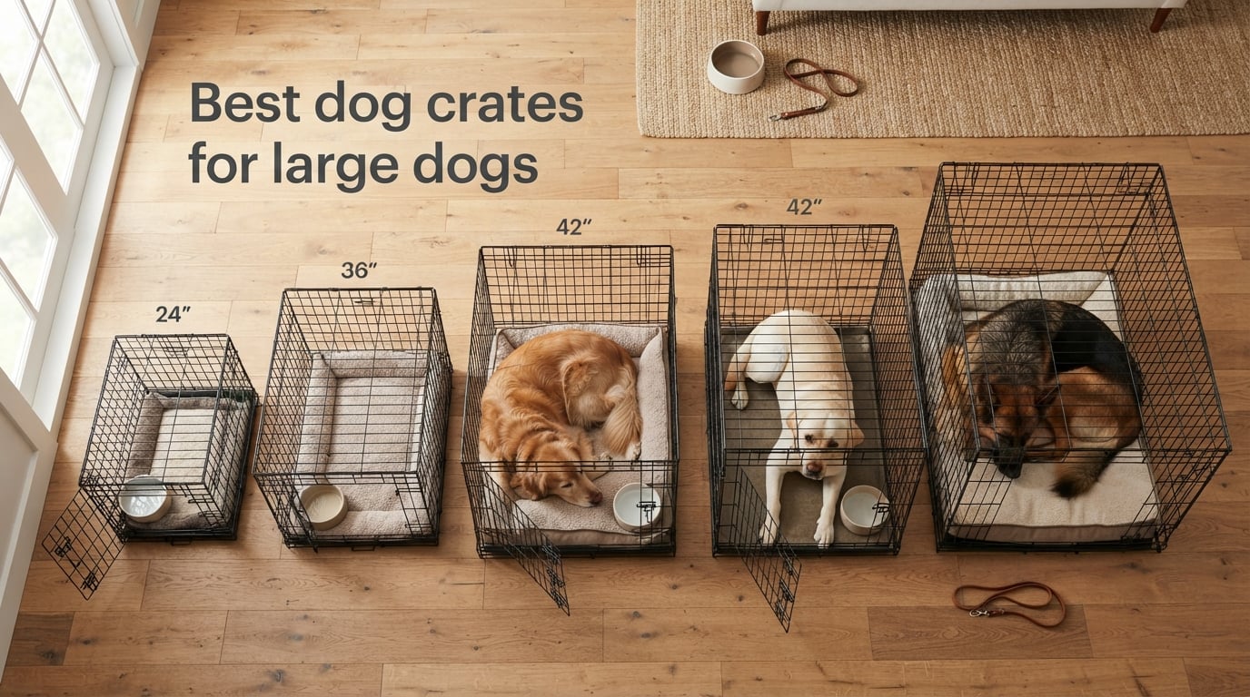 Best dog crates for large dogs
