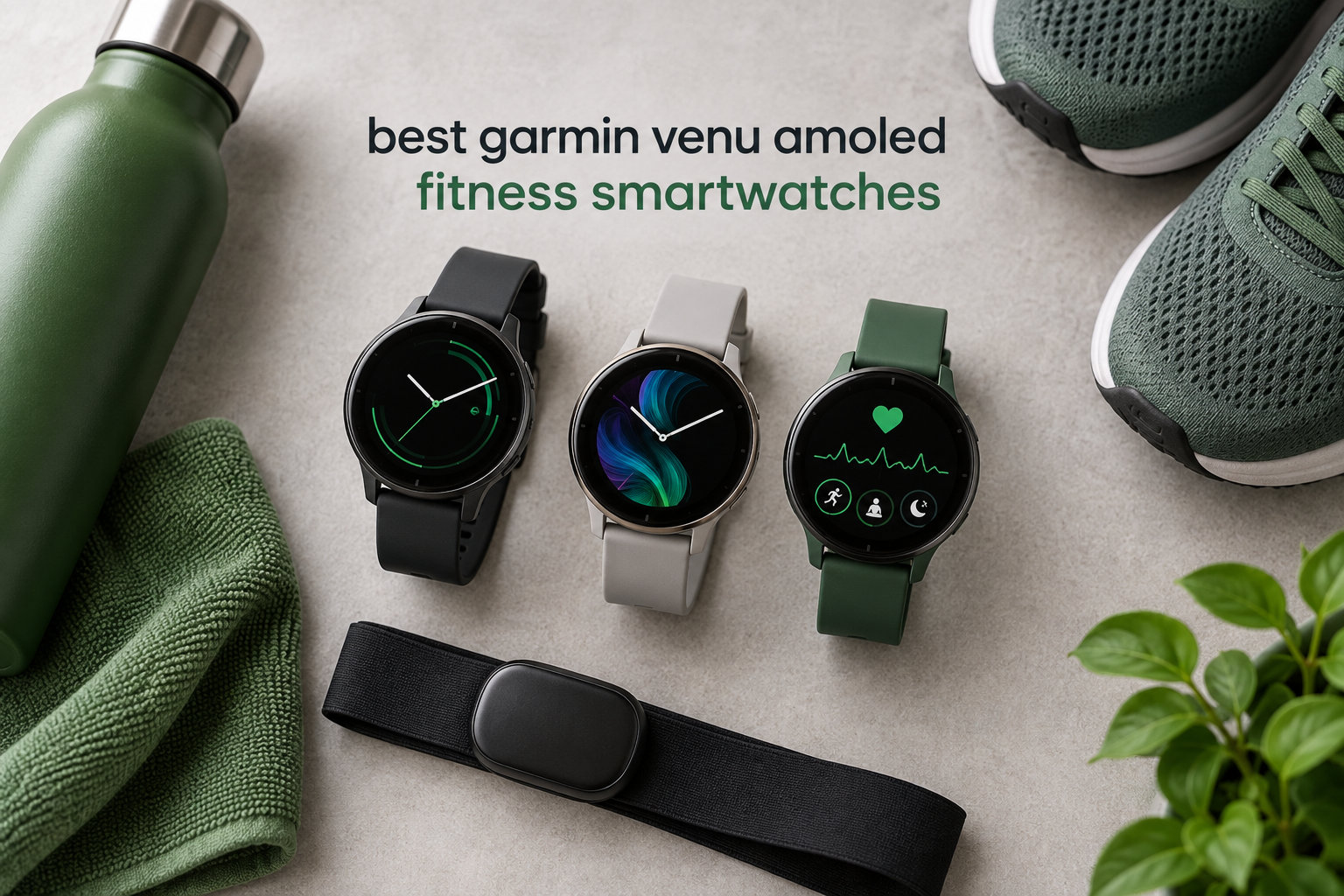 best garmin venu amoled fitness smartwatches