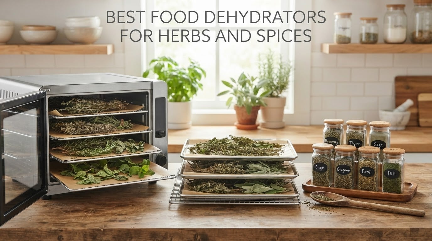 best food dehydrators for herbs and spices
