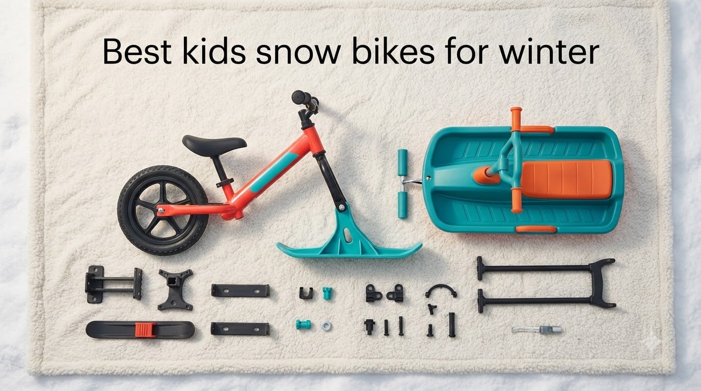 Best kids snow bikes for winter