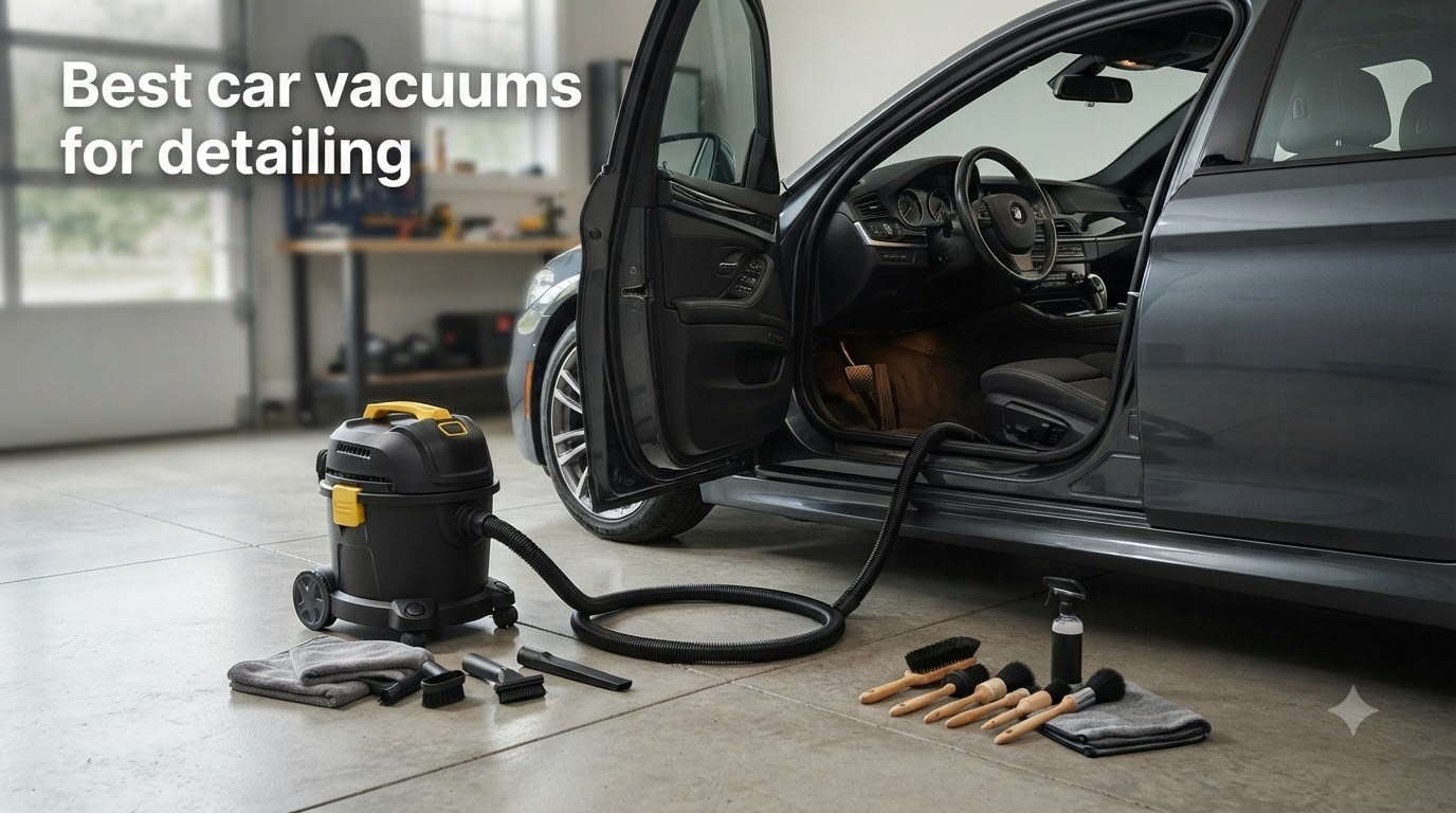 Best car vacuums for detailing
