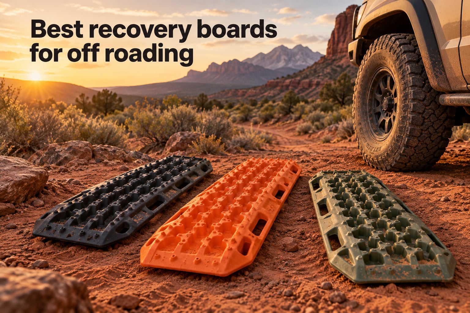 Best recovery boards for off roading